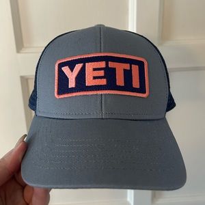 YETI Trucker Hat — Blue / Pink